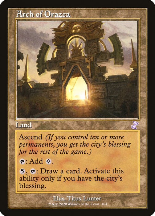 Arch of Orazca - Retro Frame  (Foil)
