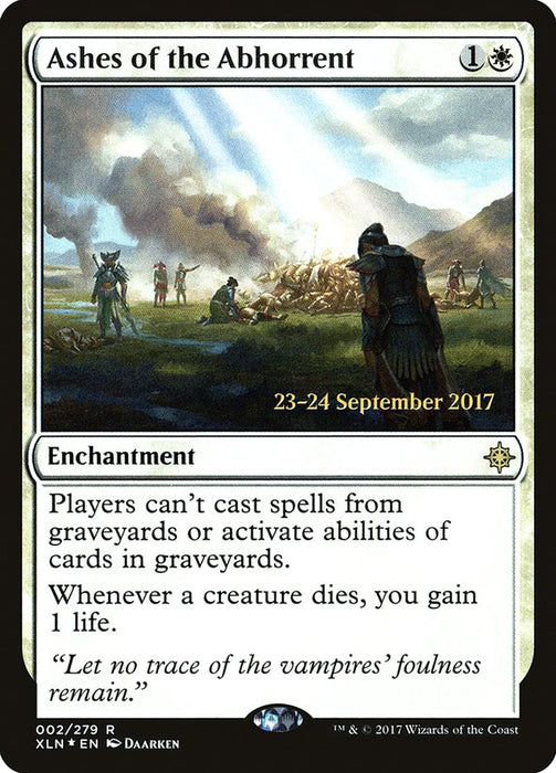 Ashes of the Abhorrent  (Foil)