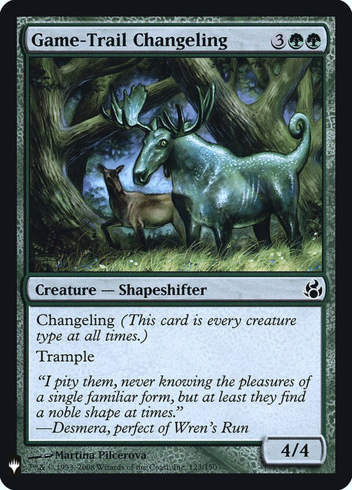 Game-Trail Changeling (Foil)