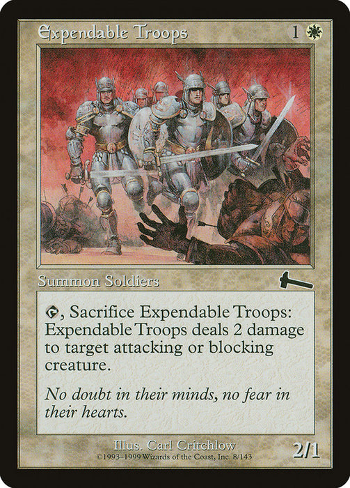 Expendable Troops  (Foil)