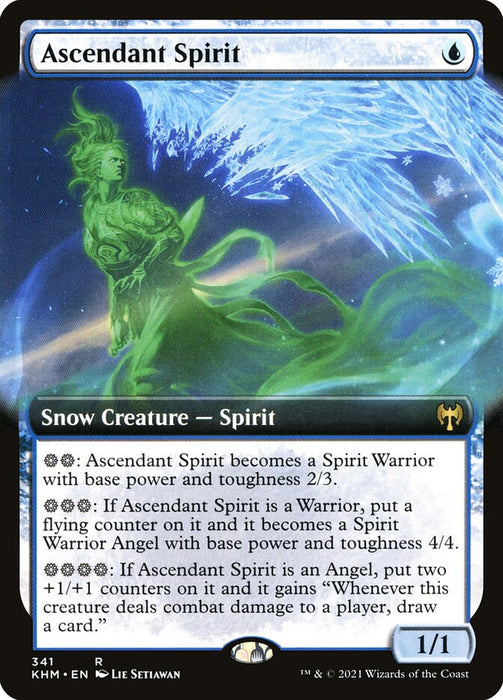 Ascendant Spirit - Extended Art- Snow (Foil)