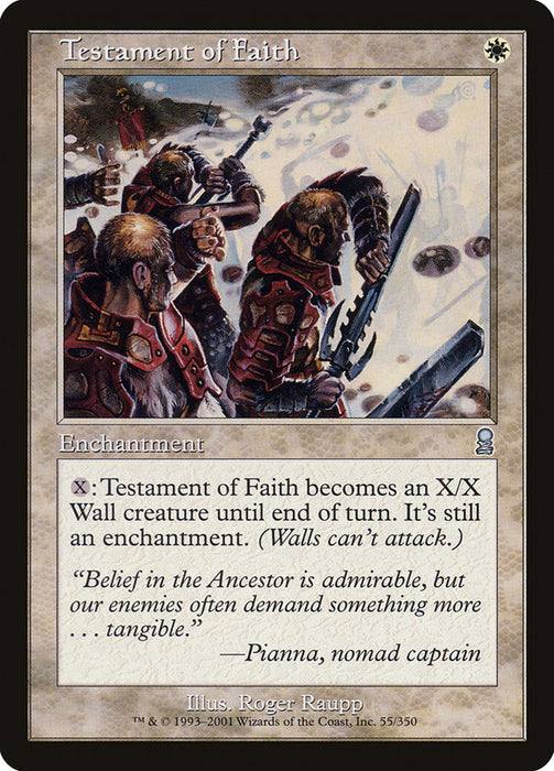 Testament of Faith  (Foil)