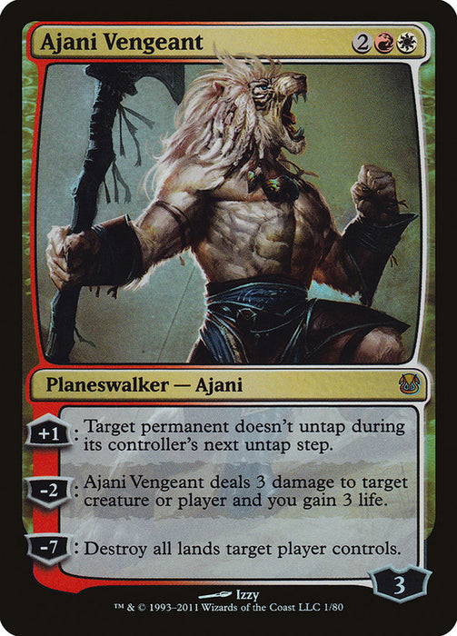 Ajani Vengeant (Feutre)