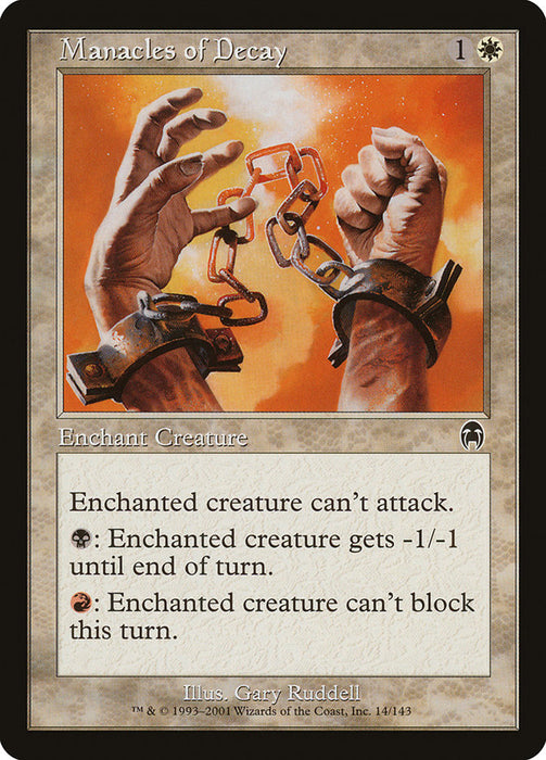 Manacles of Decay  (Foil)