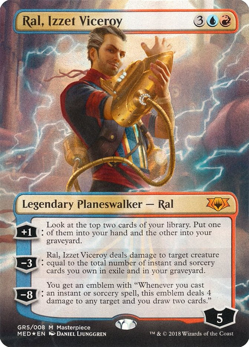 Ral, Izzet Viceroy - Borderless  (Foil)