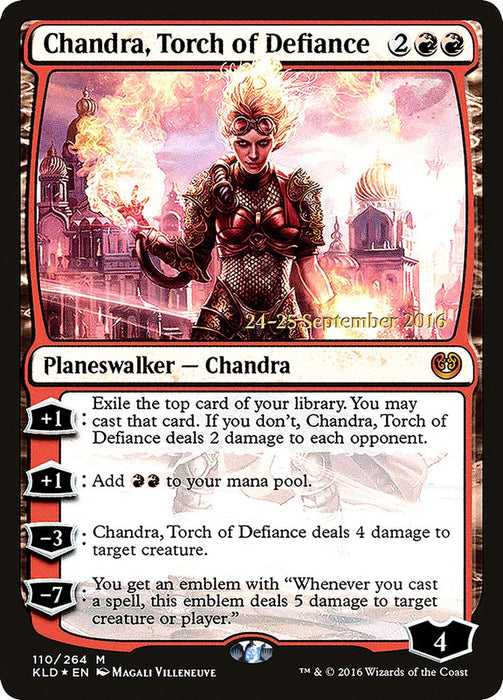 Chandra, Torch of Defiance  (Foil)