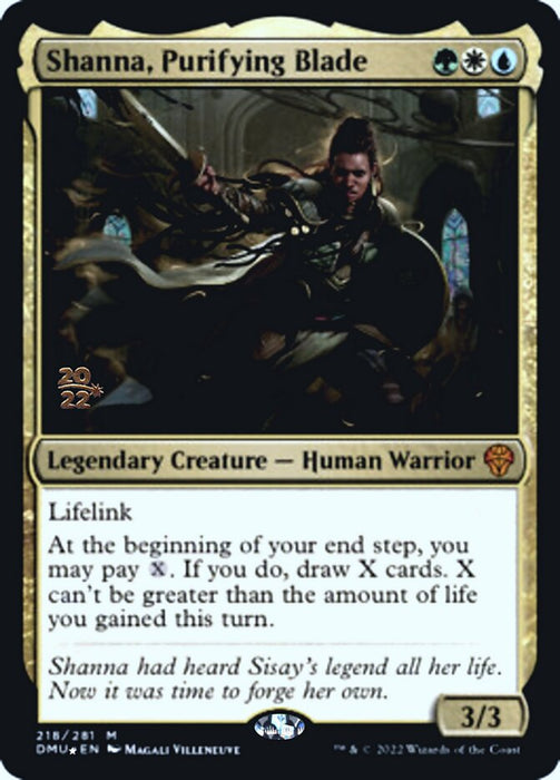 Shanna, Purifying Blade - Legendary (Foil)