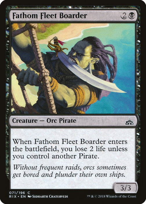 Fathom Fleet Boarder  (Foil)