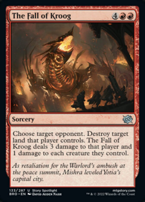 The Fall of Kroog (Foil)