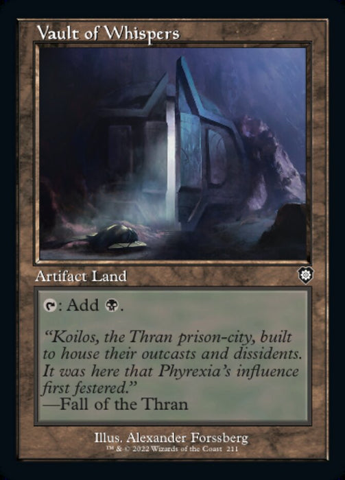 Vault of Whispers - Retro Frame