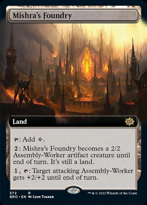 Mishra's Foundry - Extended Art