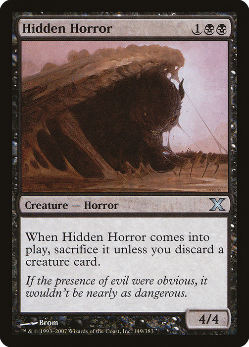 Hidden Horror  (Foil)