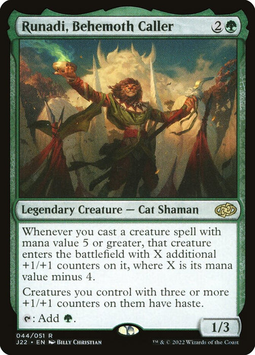 Runadi, Behemoth Caller - Legendary