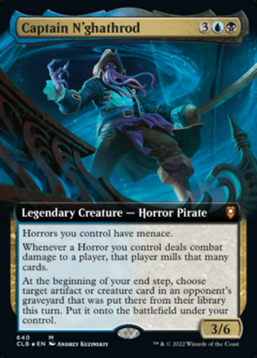 Captain N'ghathrod  - Legendary - Extended Art