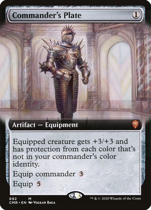 Commander's Plate  - Extended Art