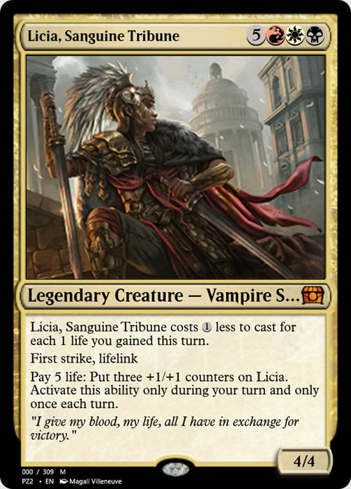 Licia, Sanguine Tribune  (Foil)