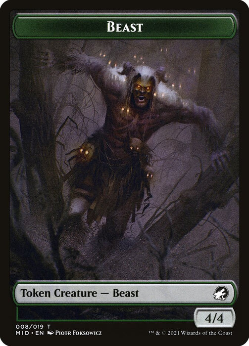 Beast - Borderless  (Foil)