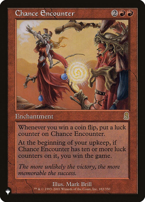 Chance Encounter - Retro Frame