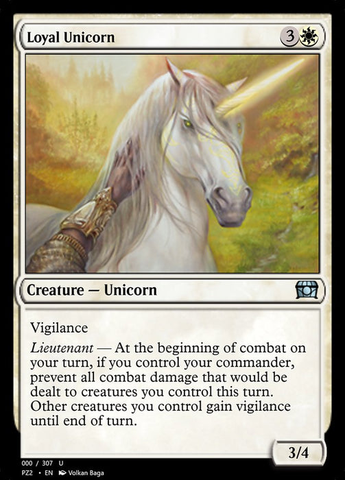 Loyal Unicorn  (Foil)