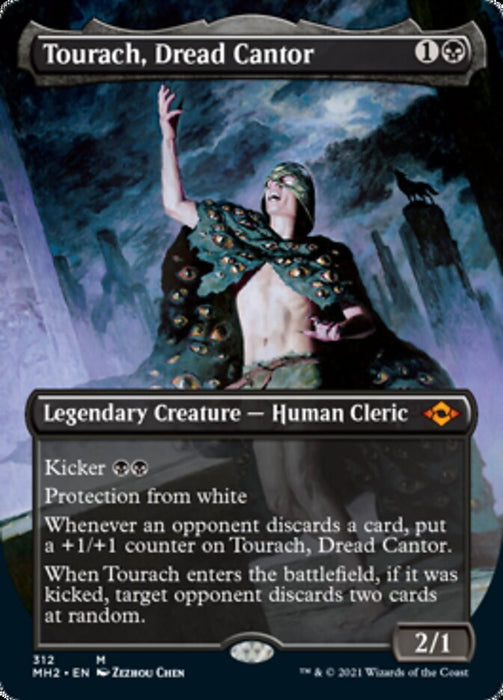 Tourach, Dread Cantor - Borderless  - Legendary - Inverted