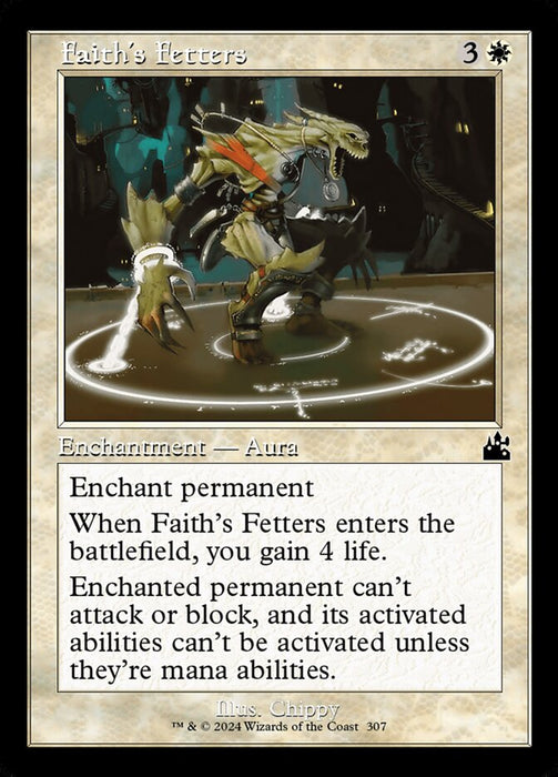 Faith's Fetters - Retro Frame