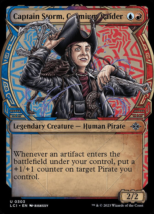 Captain Storm, Cosmium Raider - Showcase- Legendary