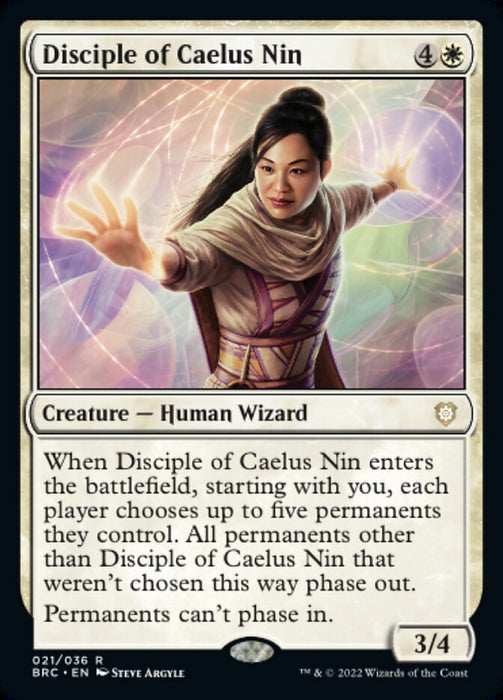 Disciple of Caelus Nin (Foil)