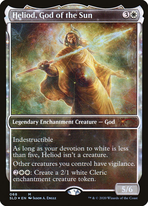 Heliod, God of the Sun - Full Art  - Nyxtouched - Legendary (Foil)