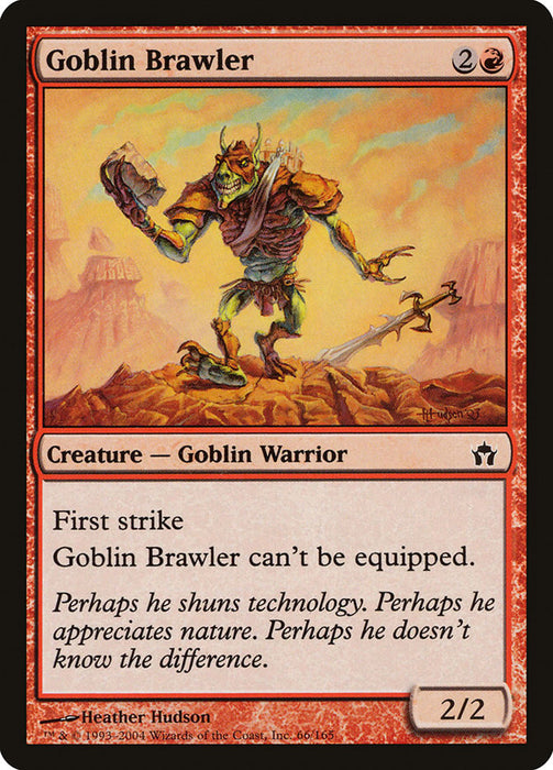 Goblin Brawler  (Foil)