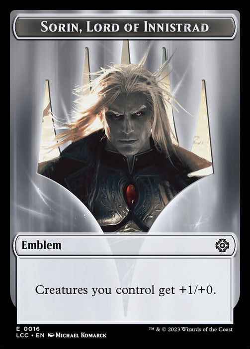 Sorin, Lord of Innistrad Emblem (Foil)