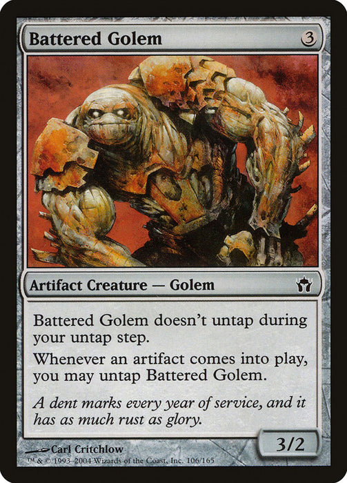 Battered Golem  (Foil)