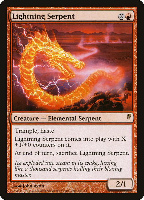 Lightning Serpent  (Foil)