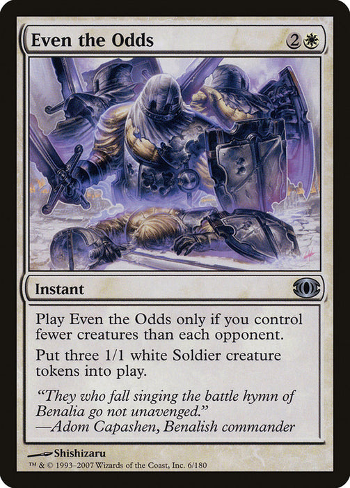 Even the Odds  (Foil)