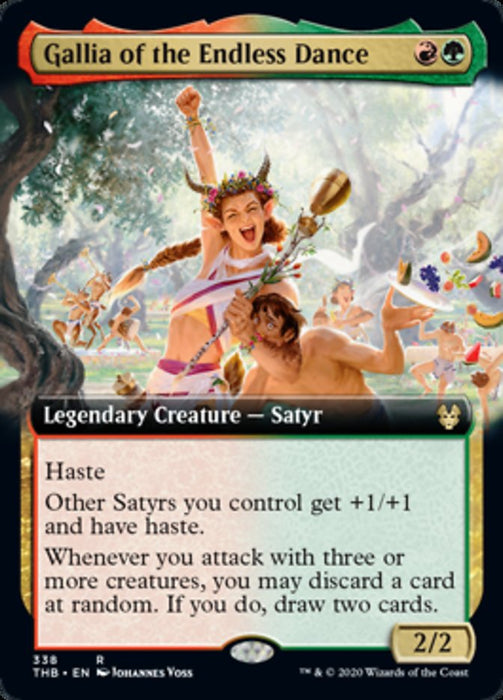 Gallia of the Endless Dance - Extendedart - Legendary