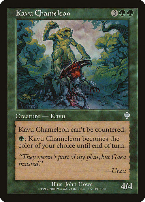 Kavu Chameleon  (Foil)