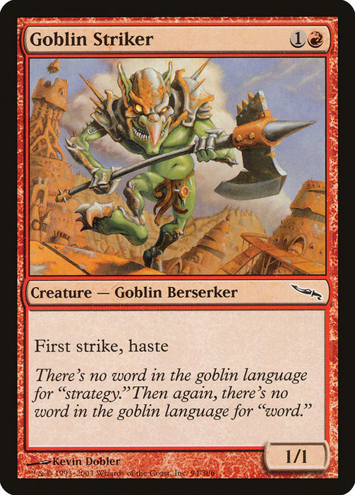 Goblin Striker  (Foil)