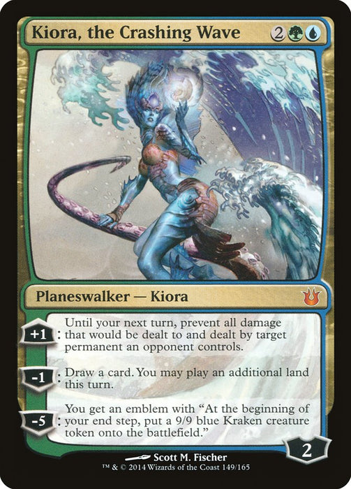 Kiora, the Crashing Wave  (Foil)