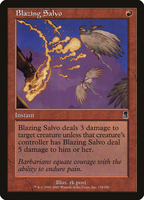 Blazing Salvo  (Foil)