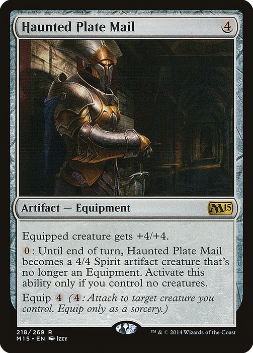 Haunted Plate Mail  (Foil)