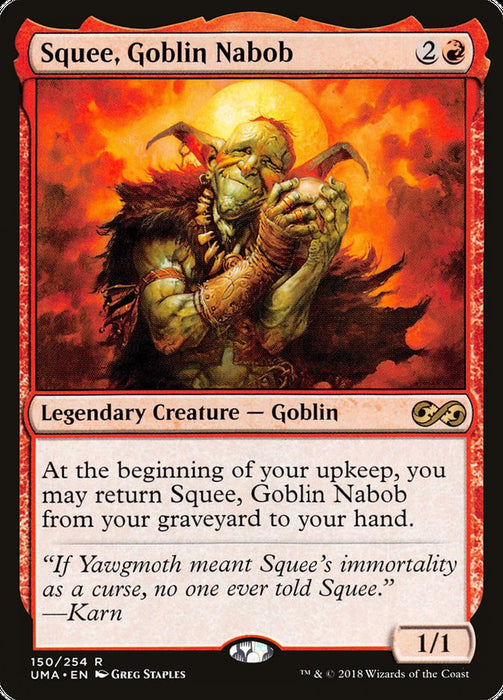 Squee, Goblin Nabob  - Legendary (Foil)