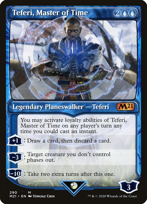 Teferi, Master of Time  - Showcase (Foil)