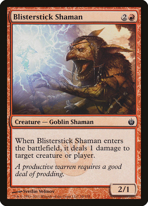 Blisterstick Shaman  (Foil)