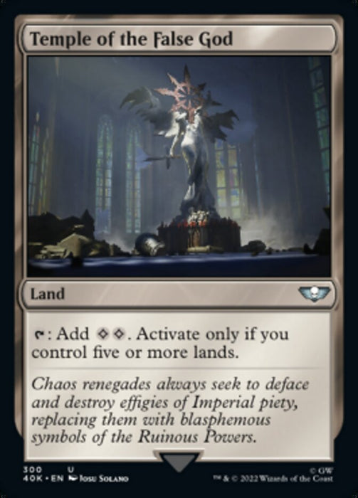 Temple of the False God