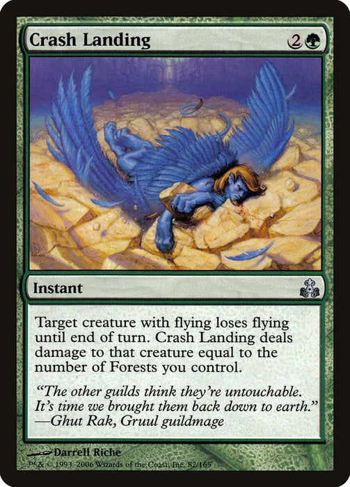 Crash Landing  (Foil)