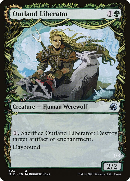 Outland Liberator // Frenzied Trapbreaker  - Showcase - Sunmoondfc (Foil)