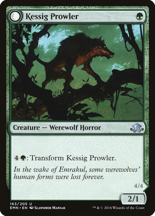 Kessig Prowler // Sinuous Predator  - Mooneldrazidfc (Foil)