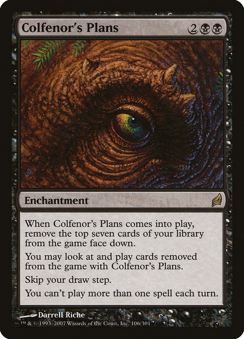 Colfenor's Plans  (Foil)