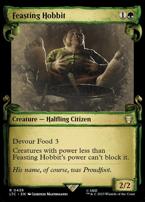 Feasting Hobbit - Showcase (Foil)