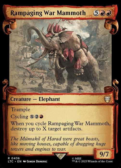 Rampaging War Mammoth - Showcase