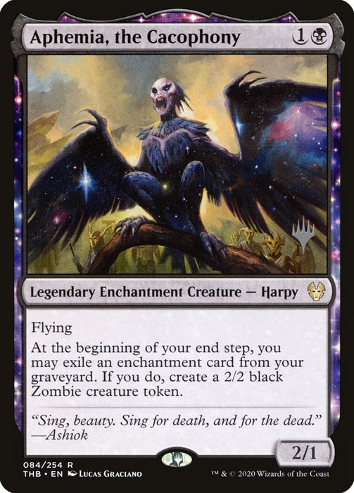 Aphemia, the Cacophony - Nyxtouched- Legendary (Foil)